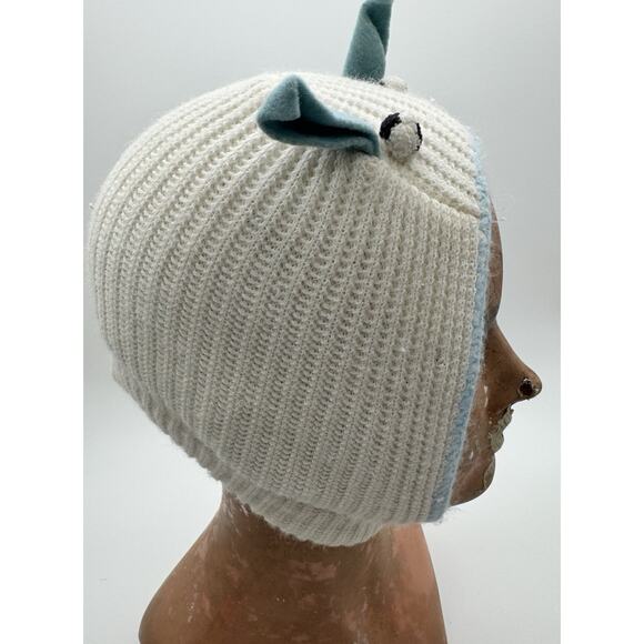 Quiltex Winter Snowsuit Blue Fur Colla VTG 6 Month Retro Jumpsuit W Handmade Hat - Picture 13 of 13